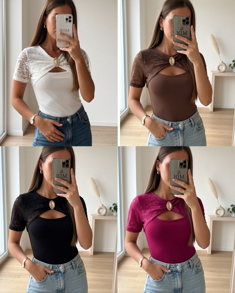 ✨ HERMOSO BODY CON ENCAJE ✨