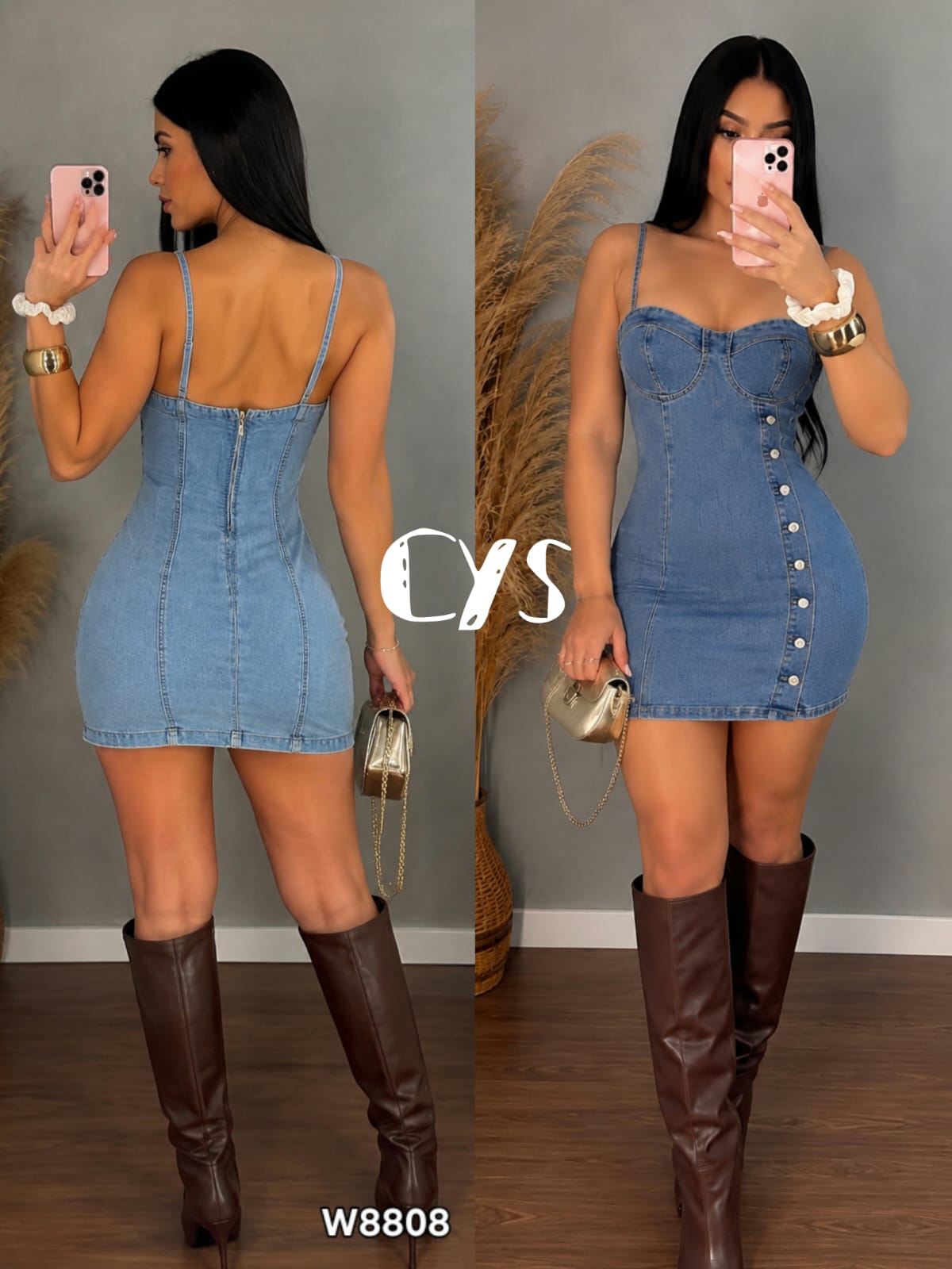 👗💙 ENCANTADOR VESTIDO MEZCLILLA 💙👗