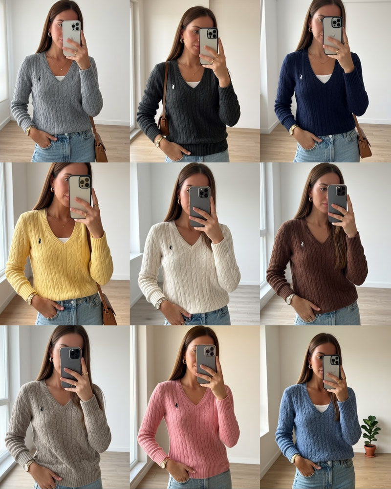 ✨ HERMOSO SWEATER CUELLO V ✨
