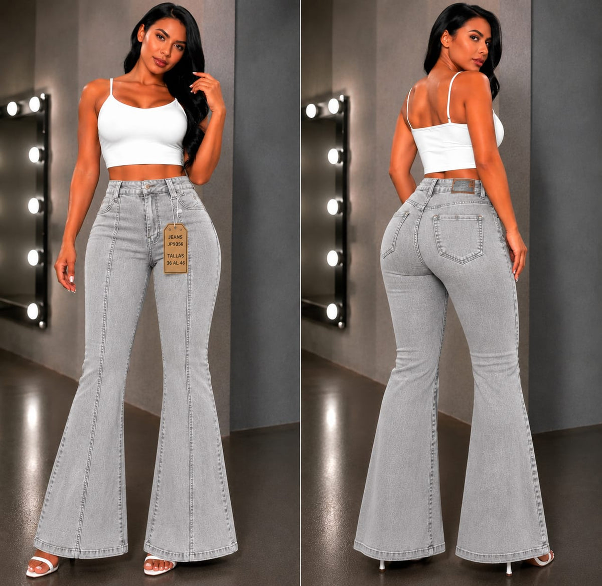 💎✨ HERMOSO FLARE MEZCLILLA ✨💎