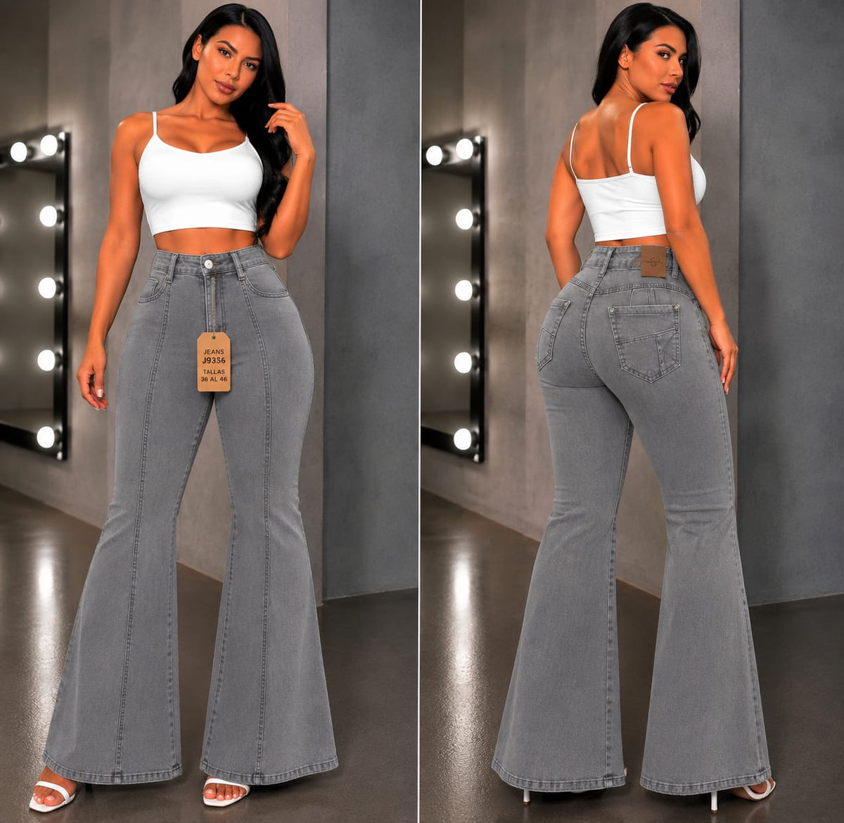 💎✨ HERMOSO FLARE JEAN ELASTICADO ✨💎