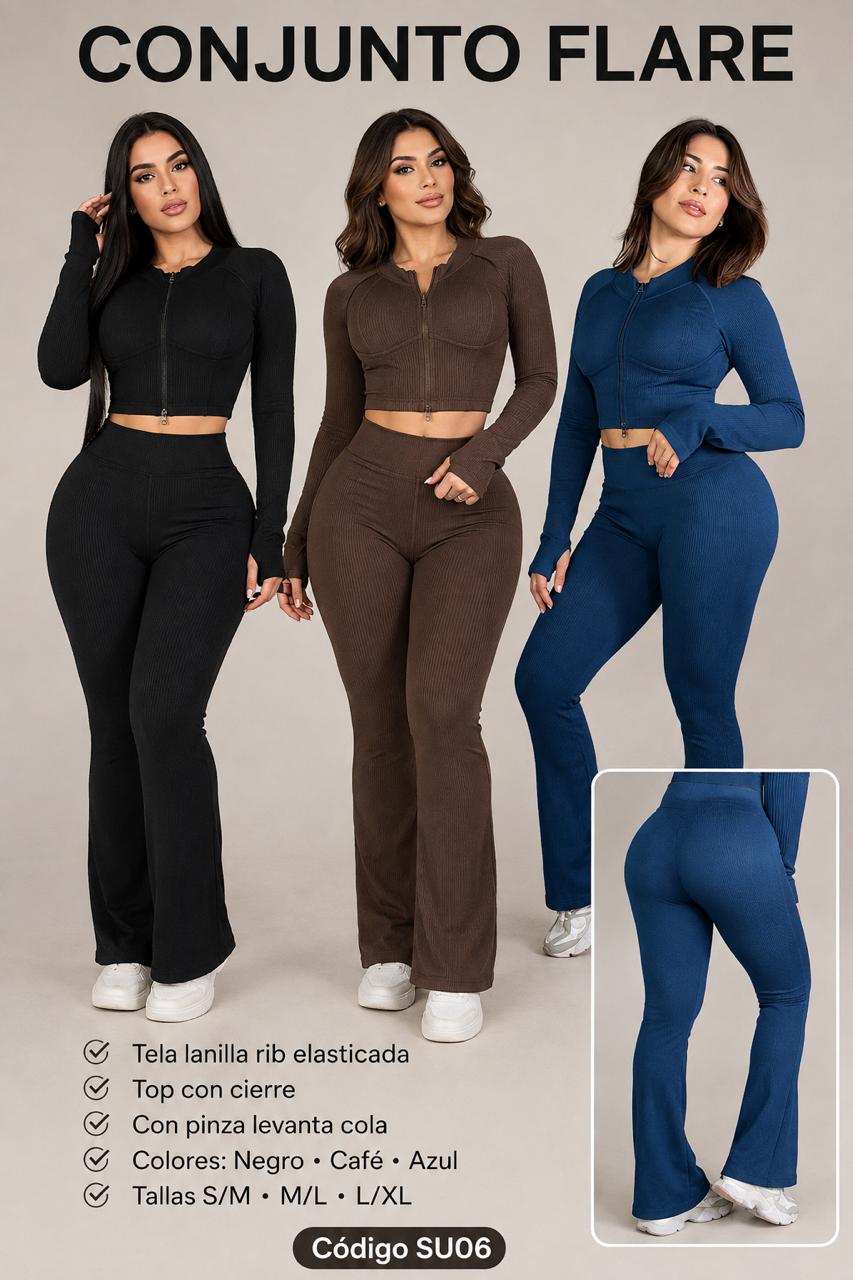✨ CONJUNTO RIB FLARE ✨