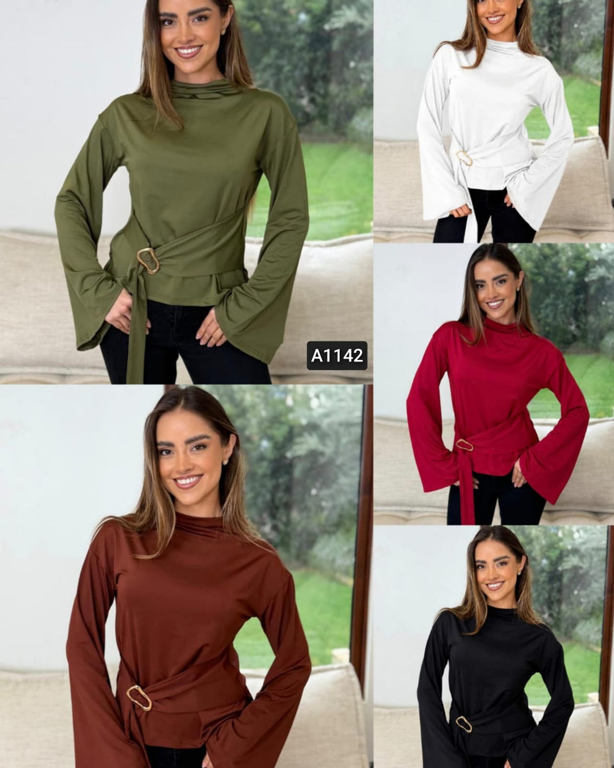 ✨ POLERA CON DETALLE EN CINTURA ✨