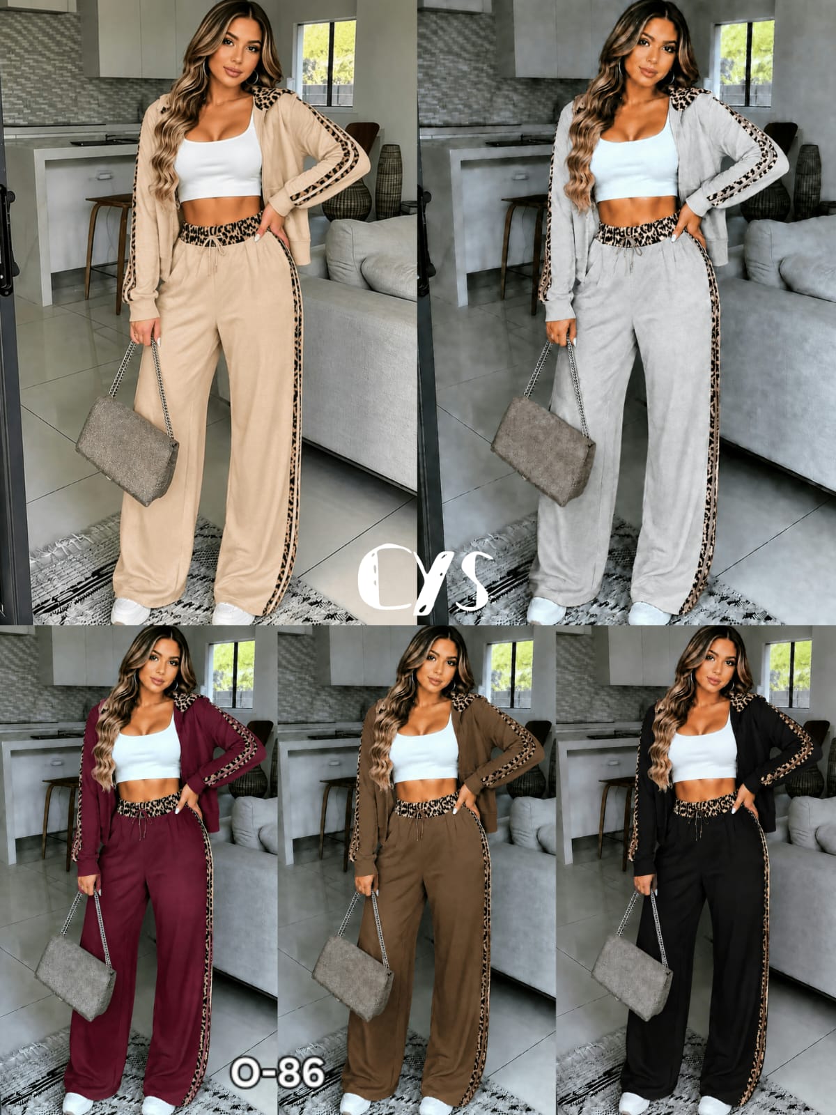 🔥 HERMOSO CONJUNTO CON LÍNEAS PRINT 🔥