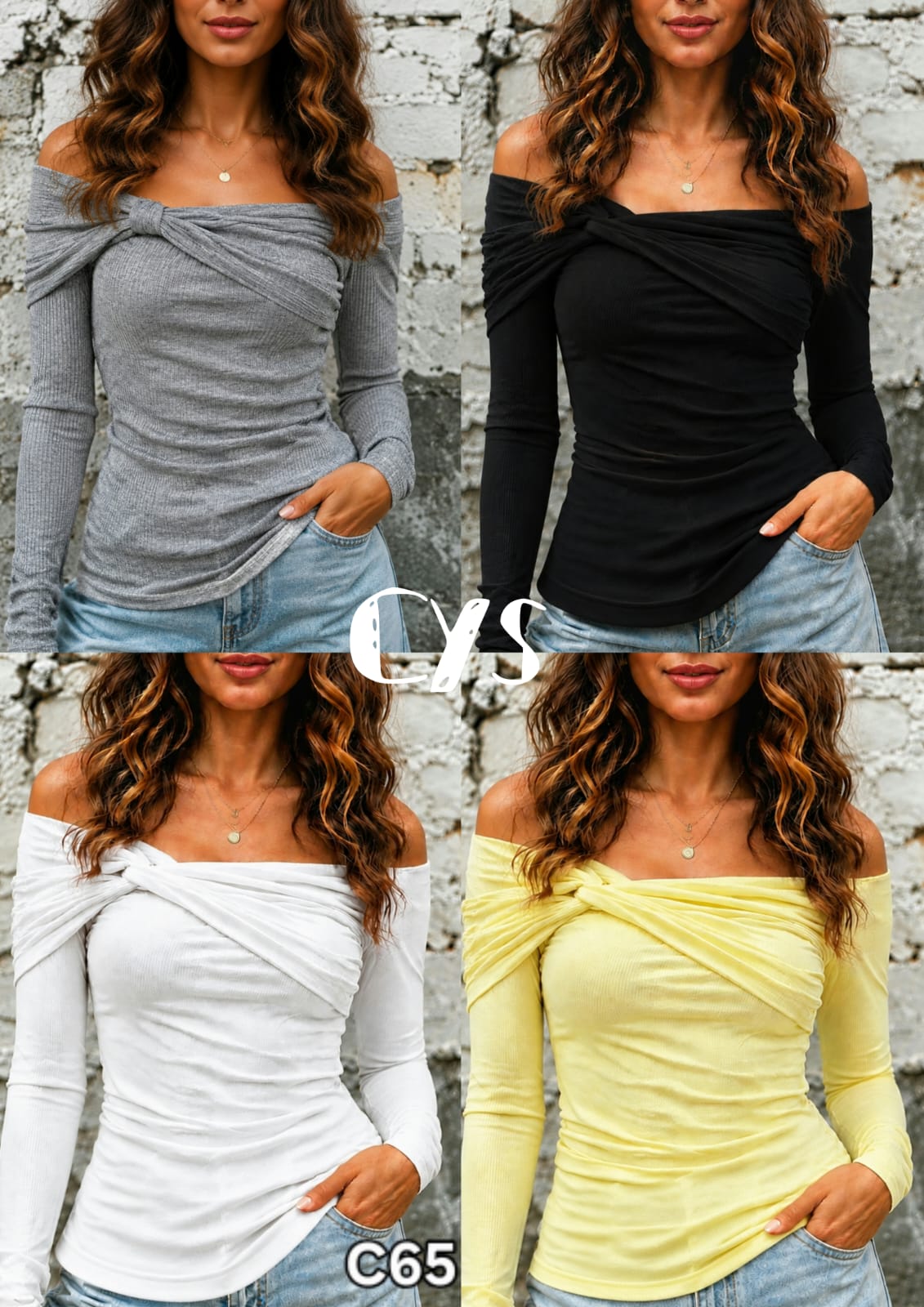 ✨ HERMOSA POLERA CON NUDO ✨