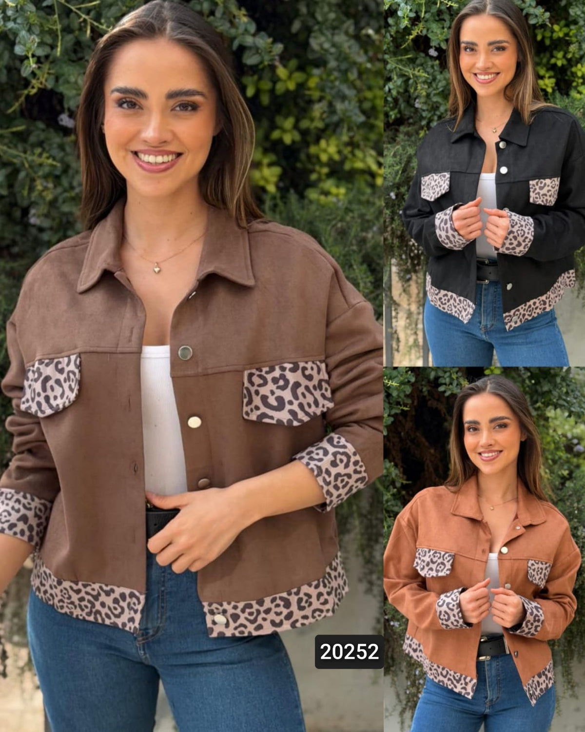 ✨ CHAQUETA GAMUZA PRINT ✨