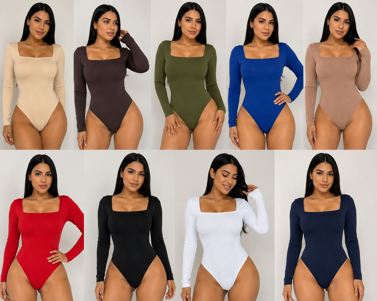 🌟🖤 DESTACADO BODY CUELLO CUADRADO NACIONAL  🖤🌟